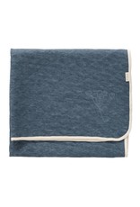 Fresk Fresk dekentje nordic blue indigo