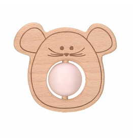 Lassig Lassig Teether Ball Little Chums Mouse