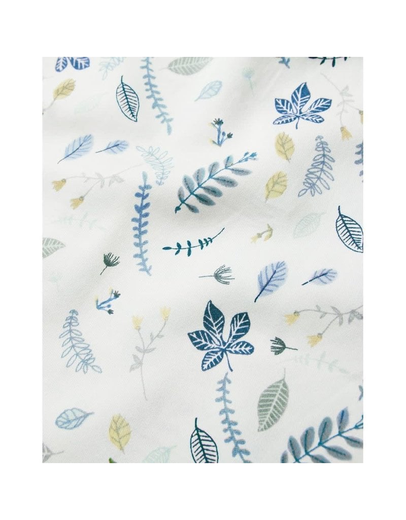 CamCam Copenhagen Cam Cam Dekbedovertrek Pressed Leaves blue