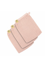 Lassig Lassig Washandjes Tetra light pink