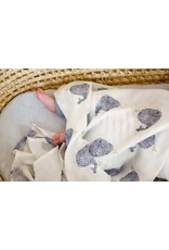 Lassig Lassig heavenly soft swaddle little water whale