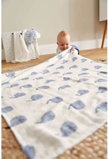 Lassig Lassig heavenly soft swaddle little water whale