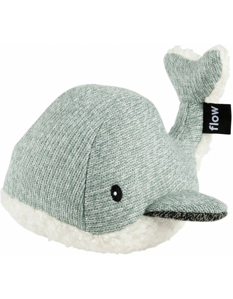 Flow Flow Moby de Walvis Knuffel met hartslag groen