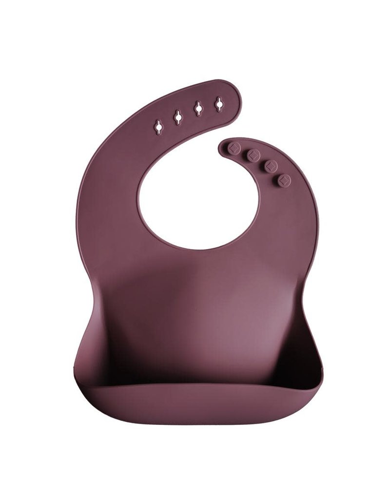 Mushie Mushie Silicone Bib Dusty Rose