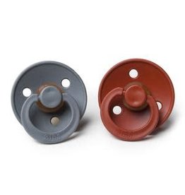 Bibs Bibs 2pack 0-6m rust/smoke T1