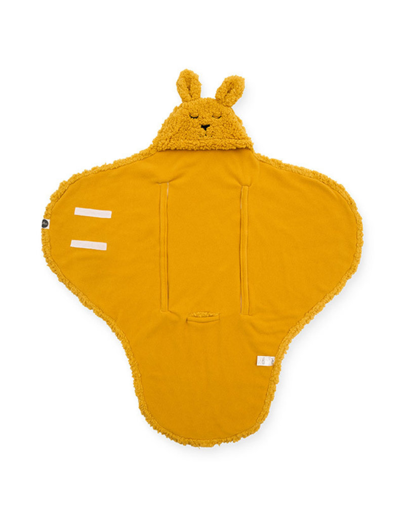 Jollein Jollein Wikkeldeken Bunny mustard