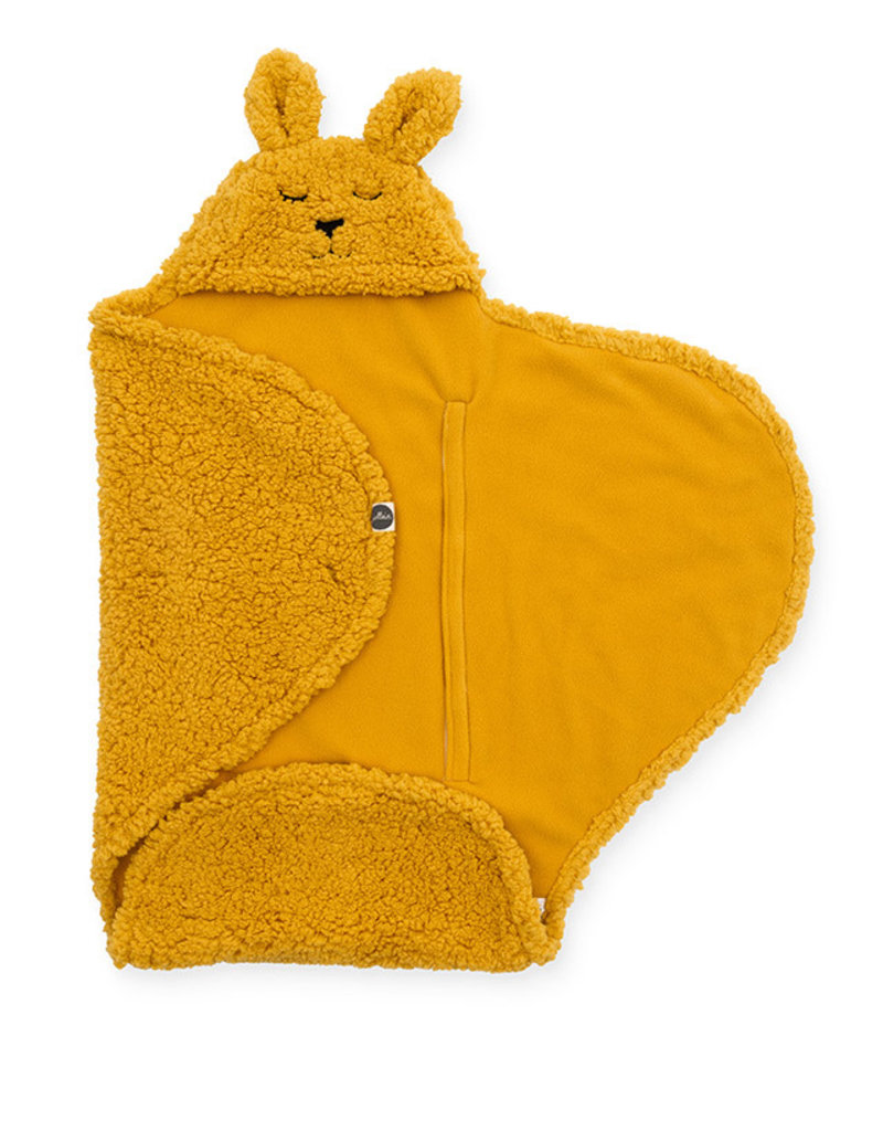 Jollein Jollein Wikkeldeken Bunny mustard