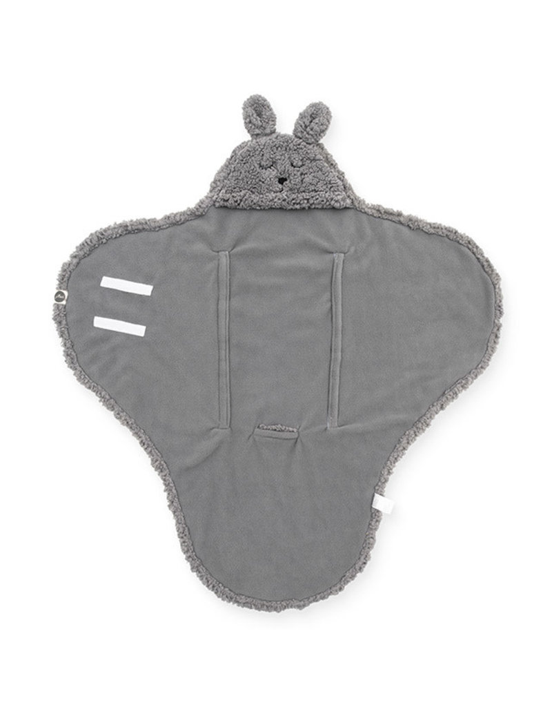 Jollein Jollein Wikkeldeken Bunny storm grey