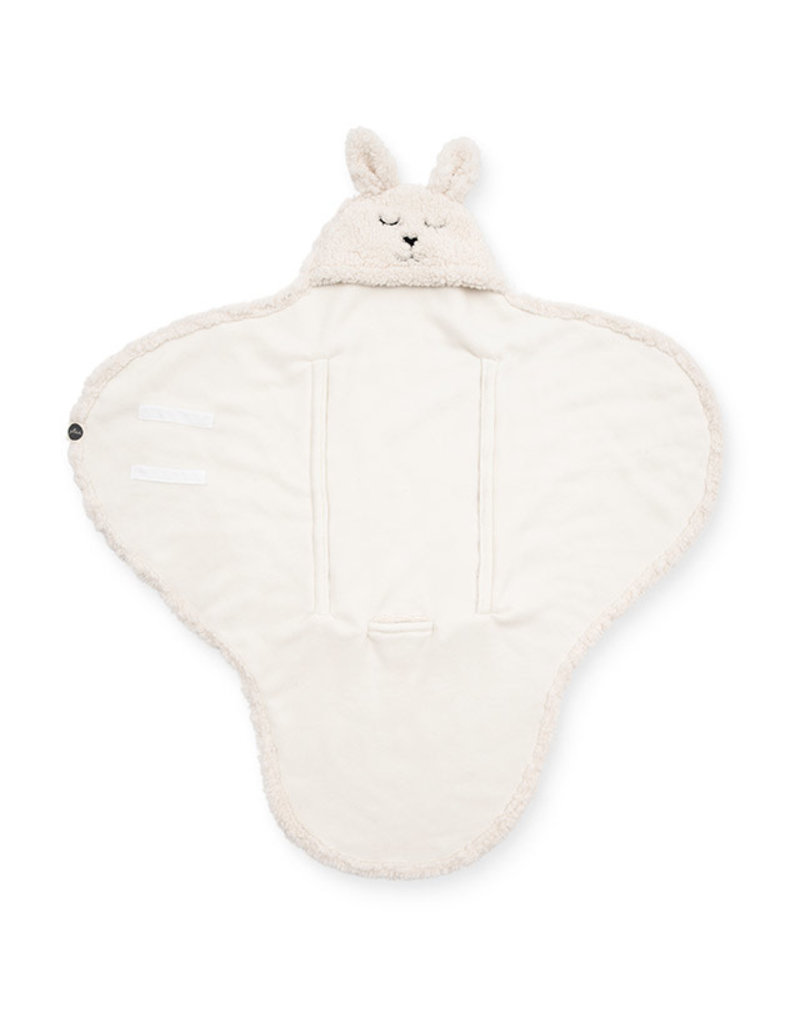 Jollein Jollein Wikkeldeken Bunny off-white