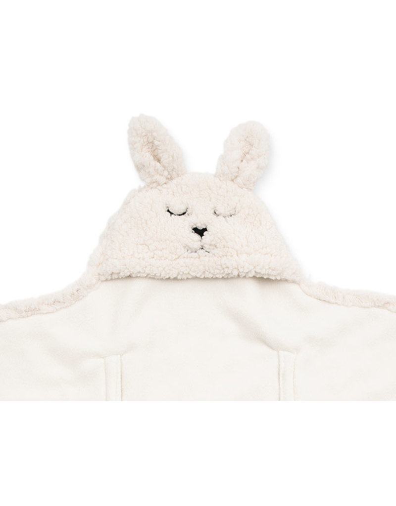 Jollein Jollein Wikkeldeken Bunny off-white