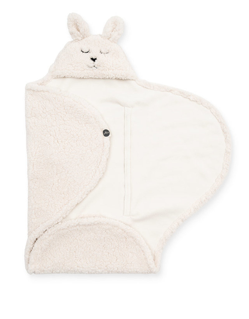 Jollein Jollein Wikkeldeken Bunny off-white