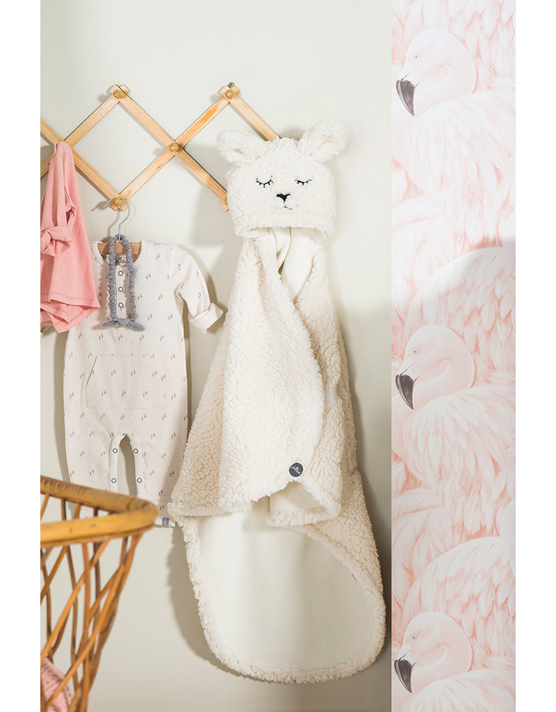 Jollein Jollein Wikkeldeken Bunny off-white