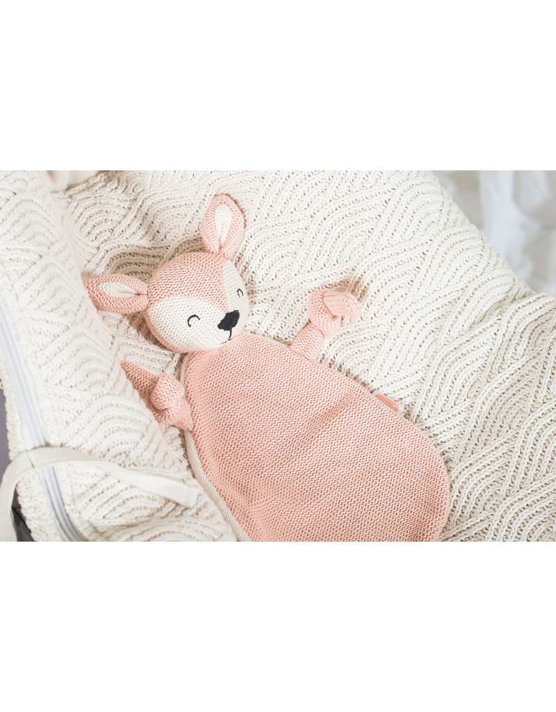 Jollein Jollein Knuffeldoekje Deer pale pink