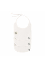 Lassig Lassig Babyslabbetje 3pack White