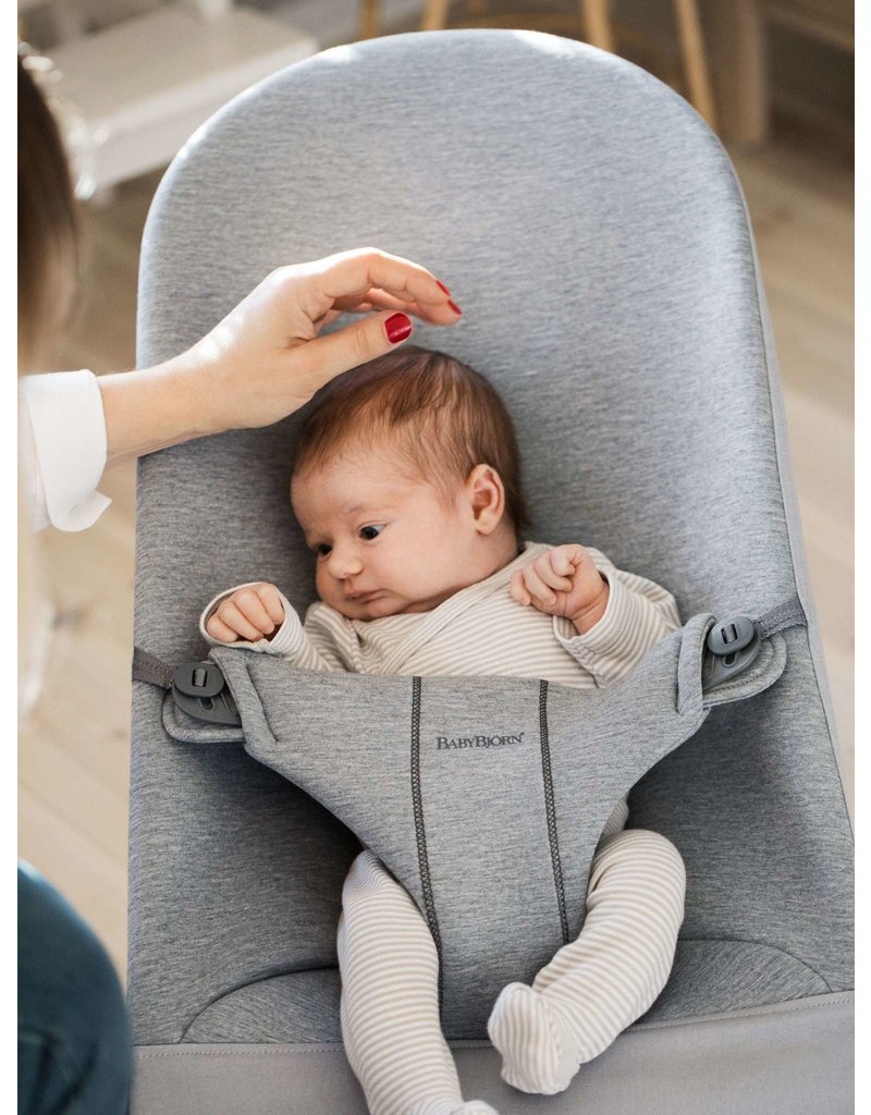 BabyBjörn Babybjörn bouncer bliss 3D jersey light grey