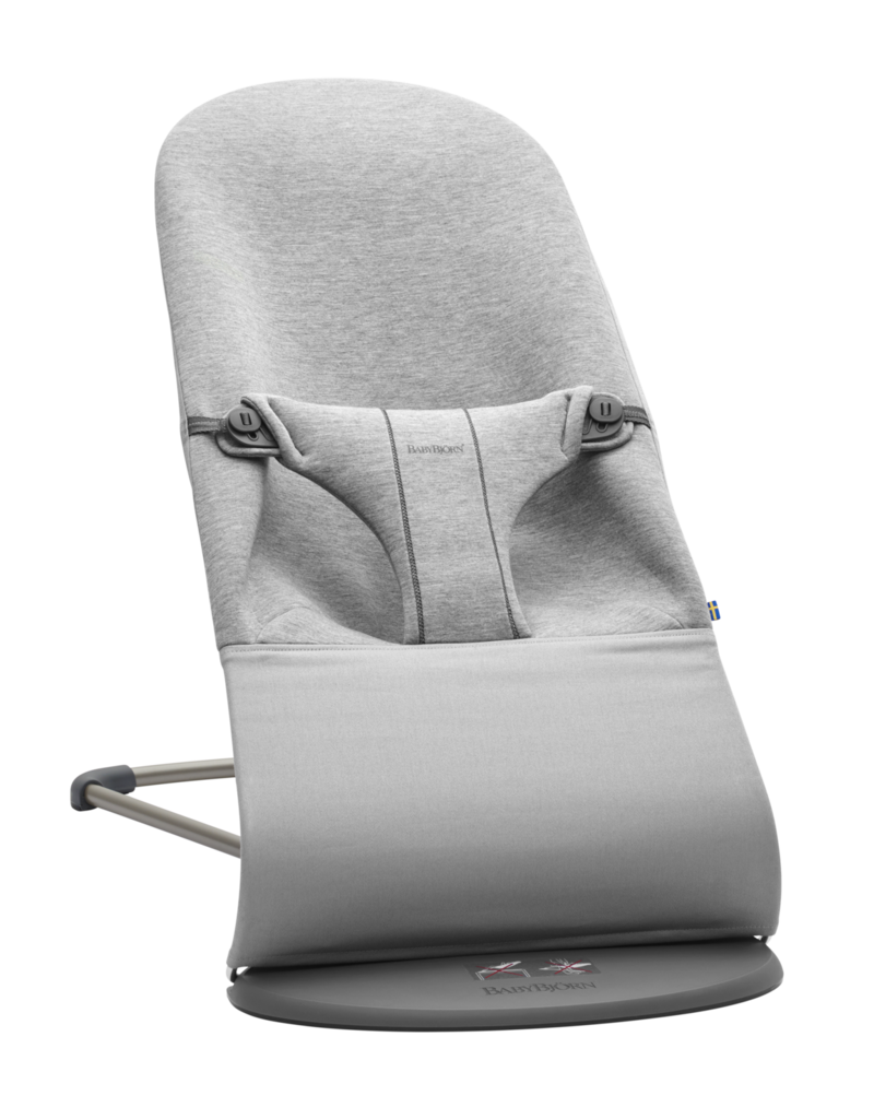 BabyBjörn Babybjörn bouncer bliss 3D jersey light grey