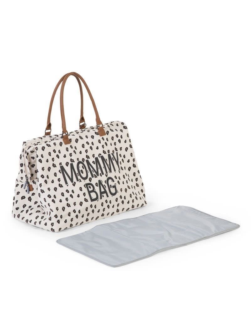 Childhome Childhome Mommy Bag Big Canvas Leopard