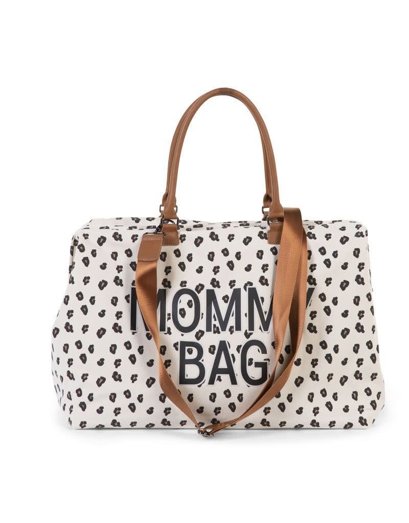 Childhome Childhome Mommy Bag Big Canvas Leopard