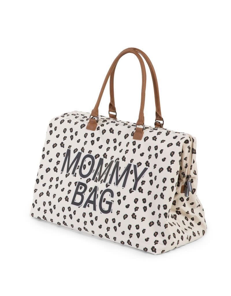 Childhome Childhome Mommy Bag Big Canvas Leopard