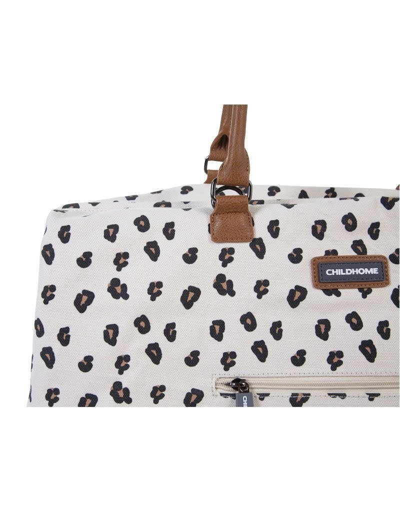 Childhome Childhome Mommy Bag Big Canvas Leopard