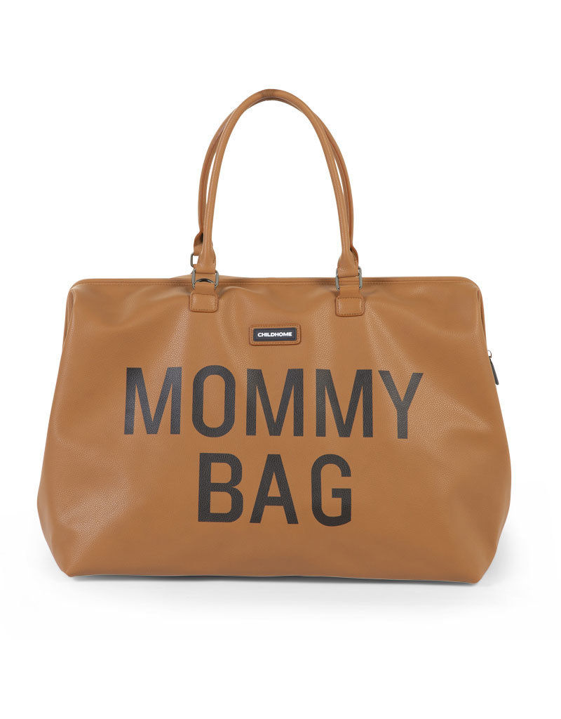 Childhome Childhome Mommy Bag Leatherlook brown