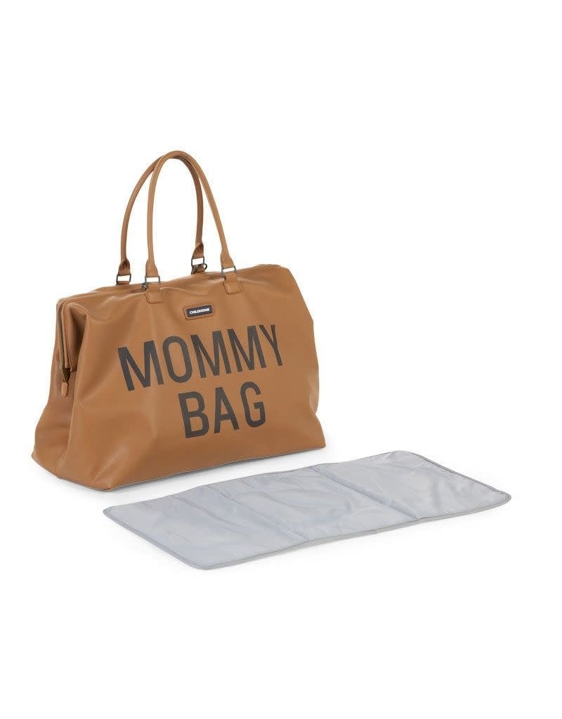 Childhome Childhome Mommy Bag Leatherlook brown