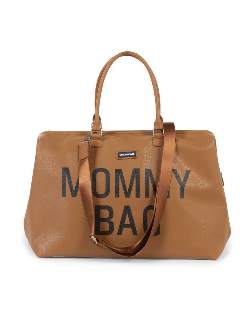 Childhome Childhome Mommy Bag Leatherlook brown