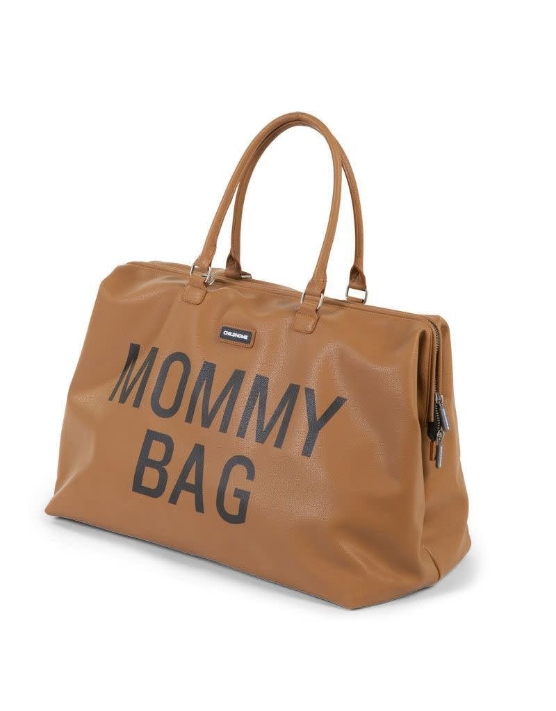 Childhome Childhome Mommy Bag Leatherlook brown