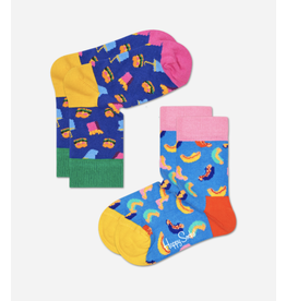 Happy Socks Happy Socks 2-pack Hamburger and Hotdog