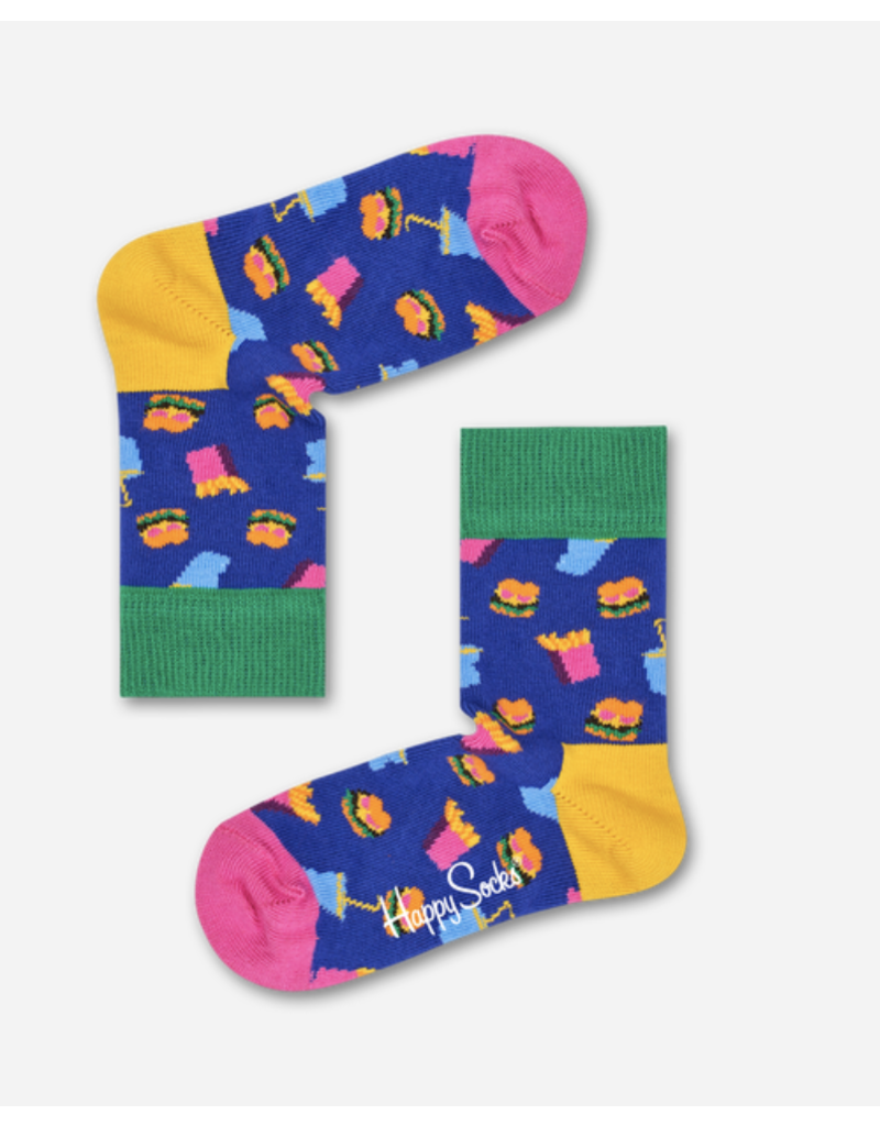 Happy Socks Happy Socks 2-pack Hamburger and Hotdog