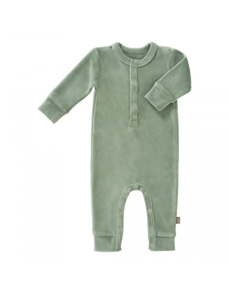 Fresk Fresk pyjama velours Forest Green