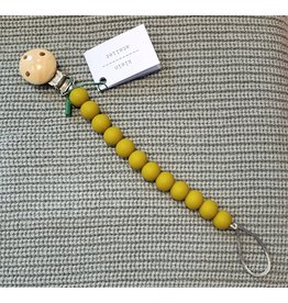 Klein Atelier Klein Atelier Tutterketting Siliconen Mustard