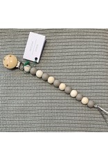Klein Atelier Klein Atelier Tutterketting Siliconen/Hout Sand