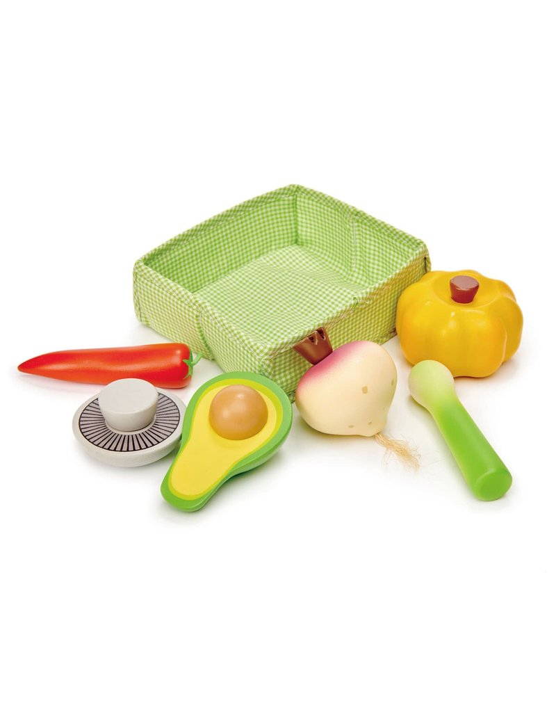 Tender leaf toys Tender Leaf Toys Mandje met Groenten