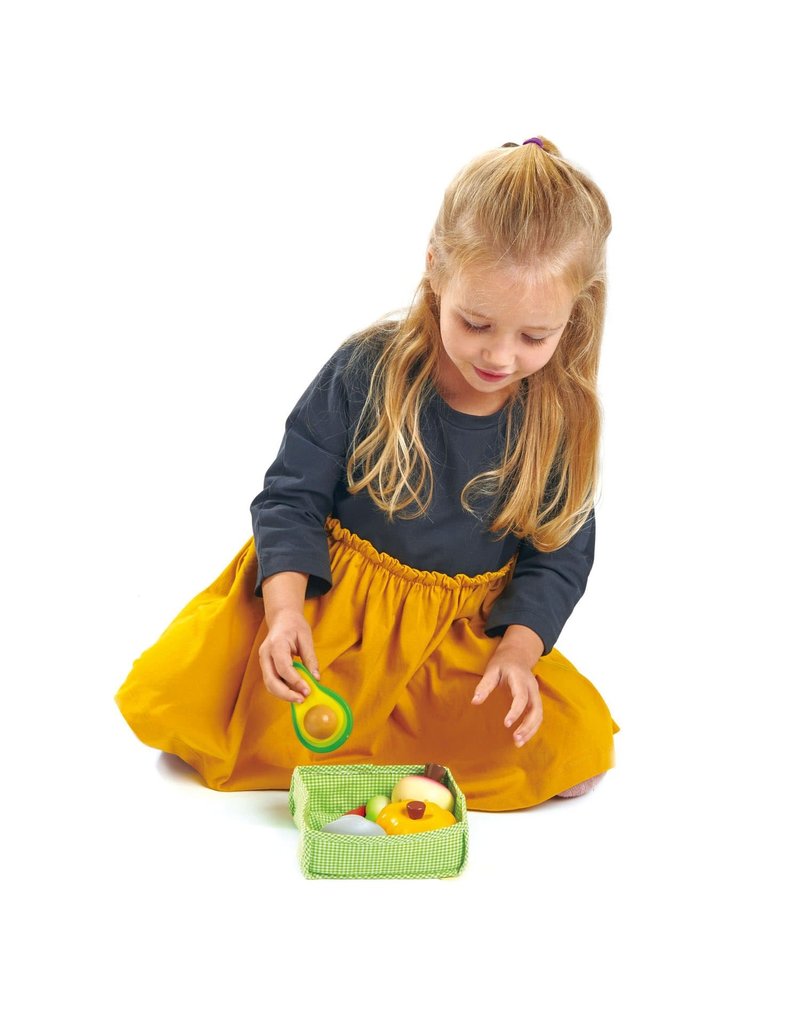 Tender leaf toys Tender Leaf Toys Mandje met Groenten