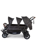 Childhome Childhome six seater buggy + autobrake 6 kinderen antraciet
