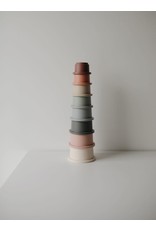 Mushie Mushie Stacking Cups pastel