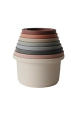 Mushie Mushie Stacking Cups pastel