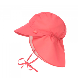 Lassig Lässig Sun Protection Flap Hat Coral