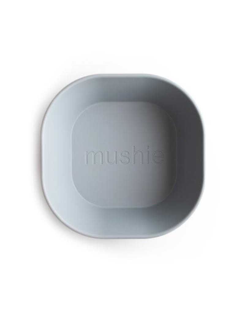 Mushie Mushie Bowl Square Cloud set