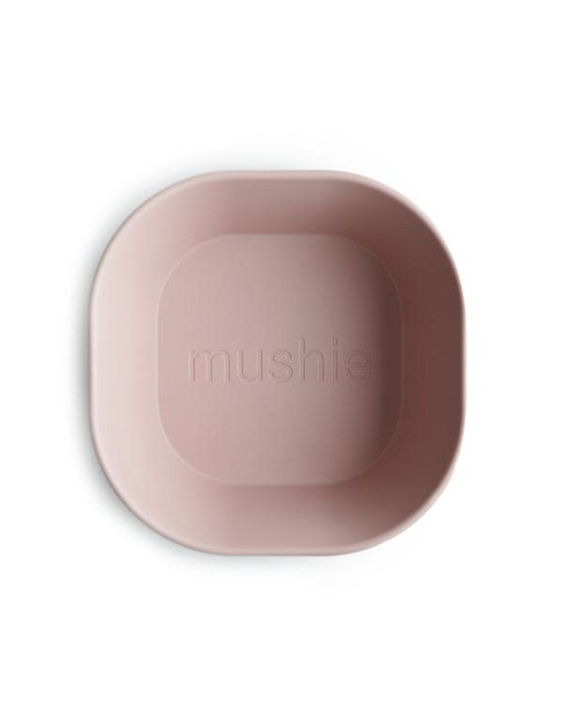 Mushie Mushie Bowl Square Blush set