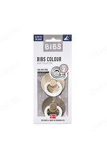 Bibs Bibs 2pack 0-6m Glow in the Dark Vanilla/Dark Oak T1