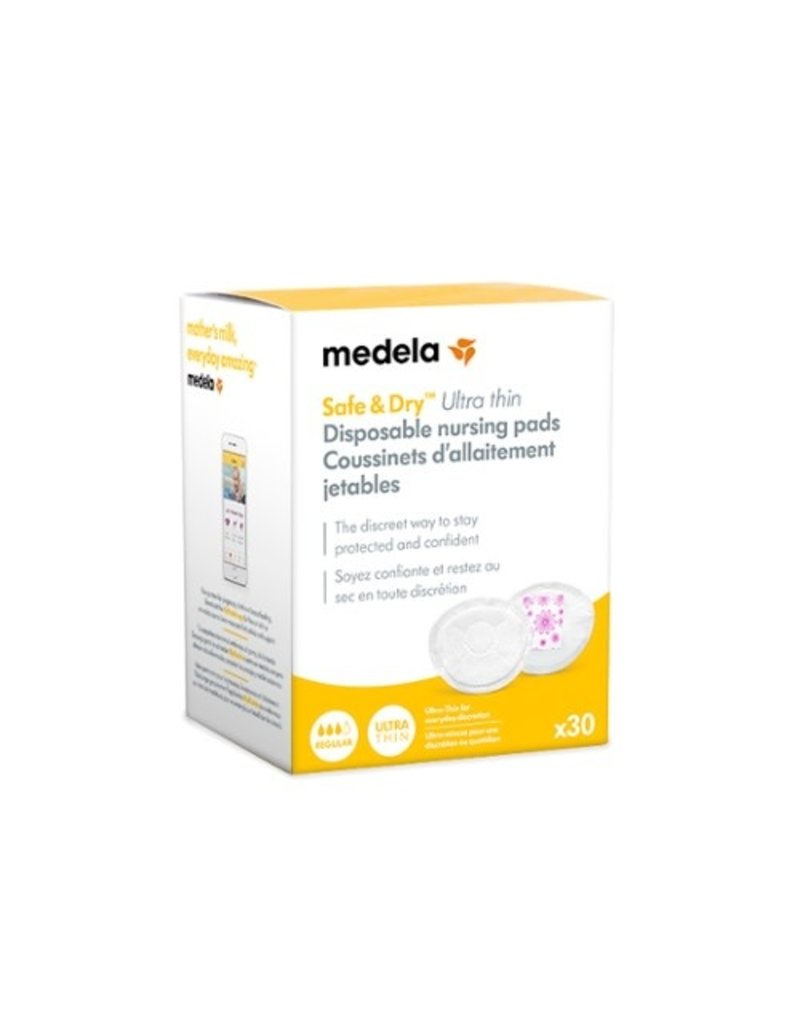 Medela Medela Zoogkompressen disposable Ultra Thin 30 stuks