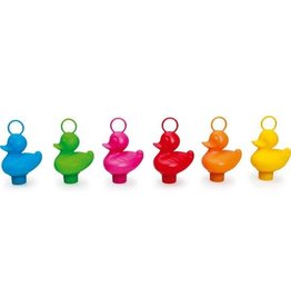 Scratch Scratch kermiseendjes set van 6 regenboog