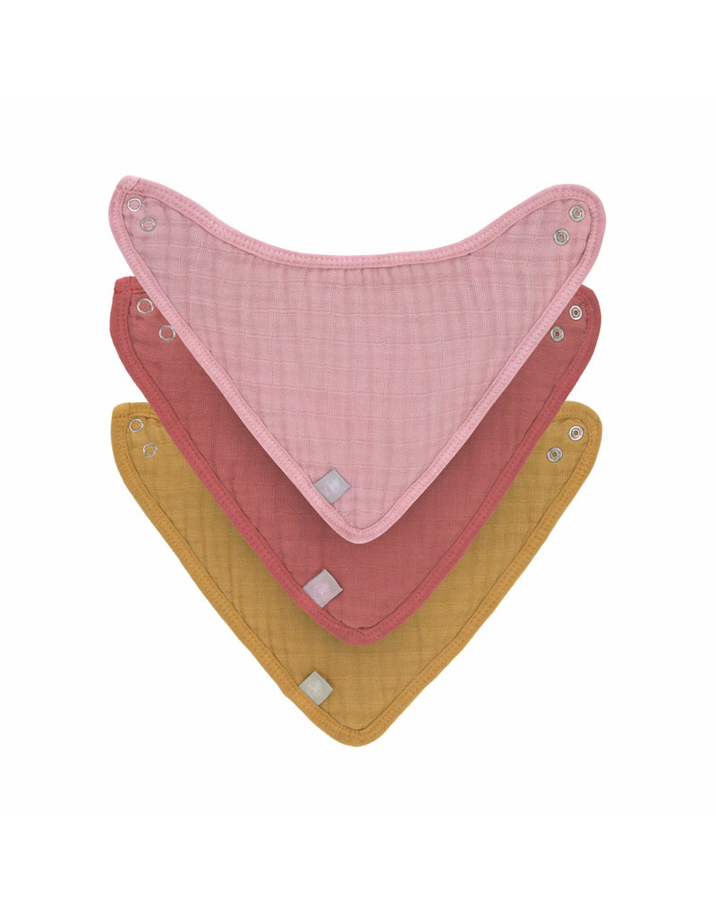 Lassig Lassig Bandana muslin Rose/Rosewood/Mustard