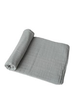 Mushie Mushie swaddle belgian grey