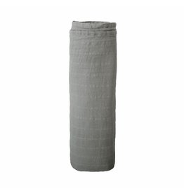 Mushie Mushie swaddle belgian grey