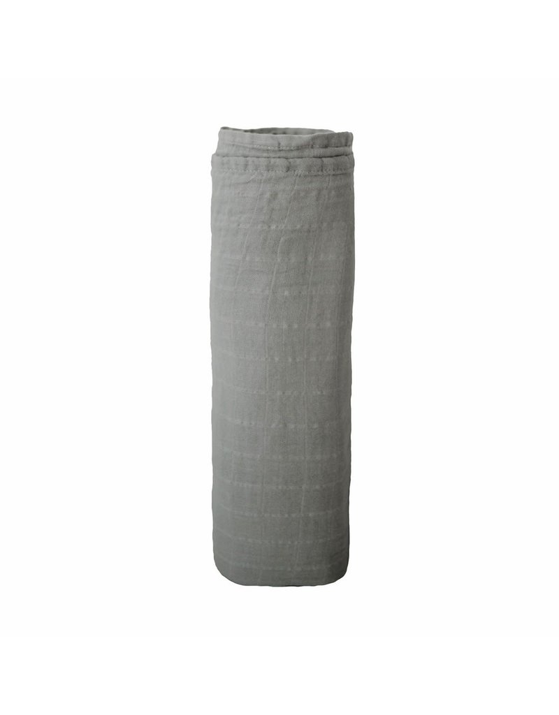 Mushie Mushie swaddle belgian grey