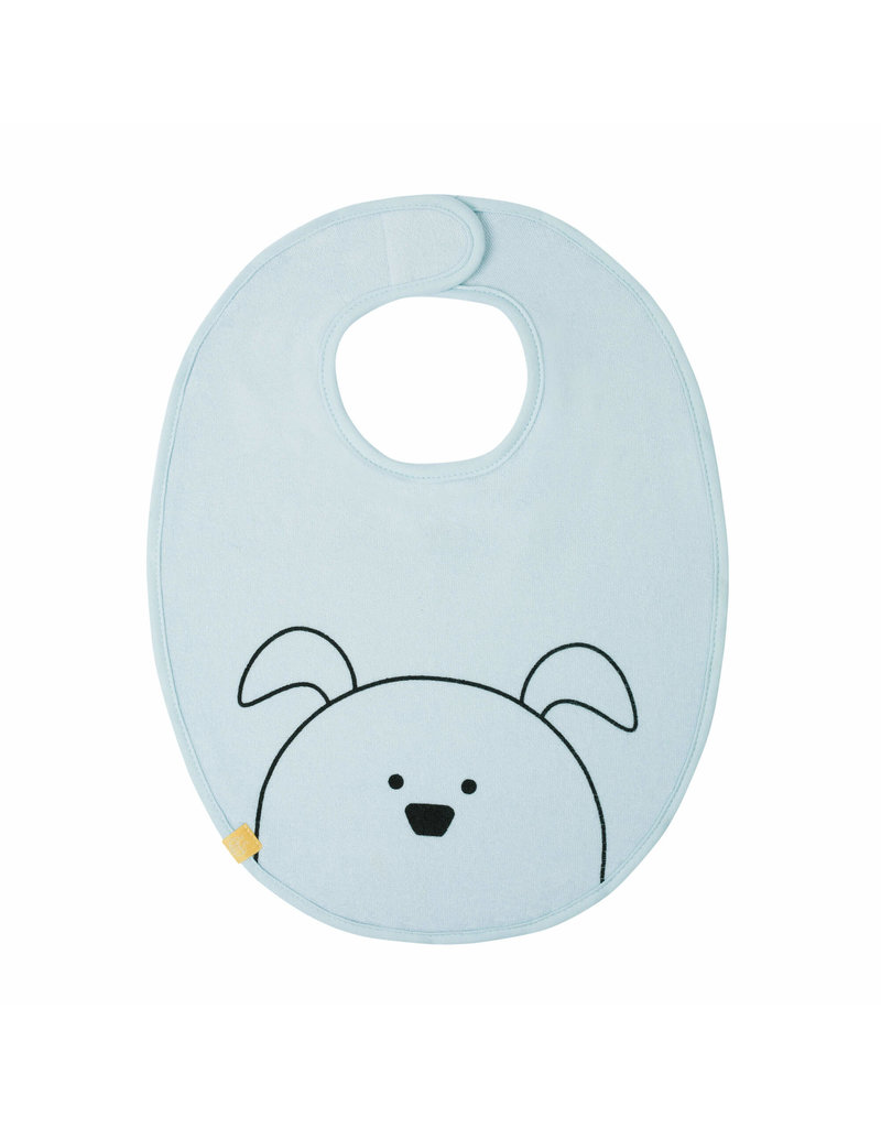 Lassig Lassig baby bib medium Little Chums Dog