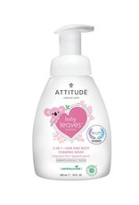 Attitude Attitude Baby Leaves 2in1 hair and body foaming wash geurvrij